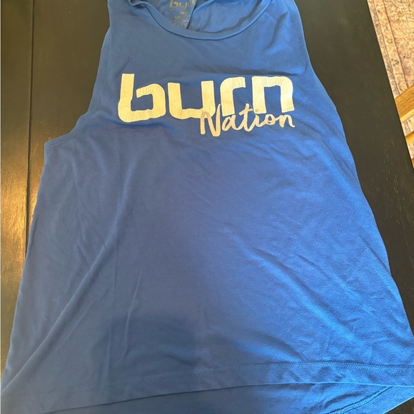 Burn Boot Camp Blue Tank Top - Picture 1 of 3